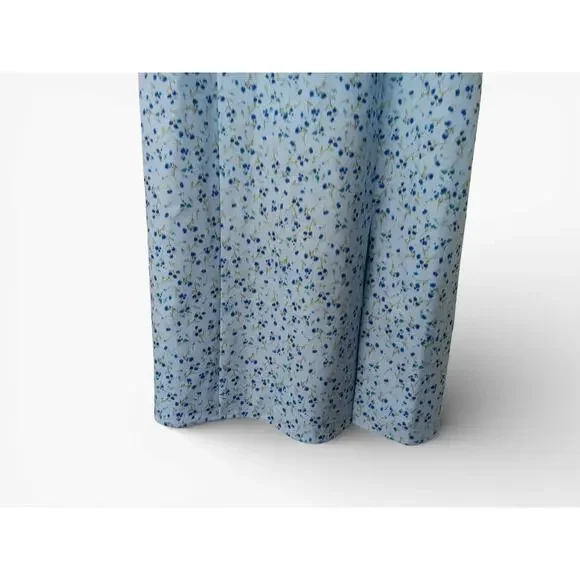 New with Tags French Connection Icy Blue Floral Midi Dress Size 6 Cottagecore - Picture 6 of 16